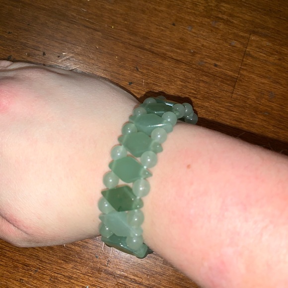 Bundle of 3 stone bracelets - Picture 4 of 5